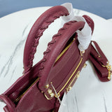Zivas Charm Classic Sensibility Fashion Handbag (Refined Modern Silhouette) – Detail View