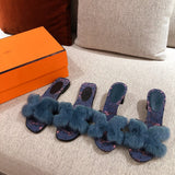 Hermès Nude Classic Ballet Flats - Lifestyle Styling Shot