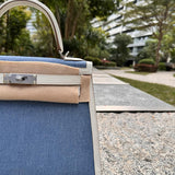 Interior view of structured premium bag