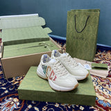 Gucci tonal black luxury sneakers view 8 classic court silhouette