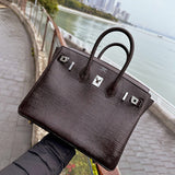 Tailored bag shown from front angle