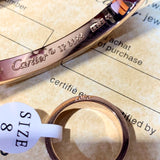 Lifestyle view of Cartier unisex jewelry piece