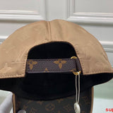 Close-up detail view of Louis Vuitton unisex cap