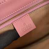 Side profile of premium signature women's handbag – women's luxury handbag
