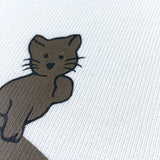 Back view of Gucci luxury clothing with relaxed-fit cut