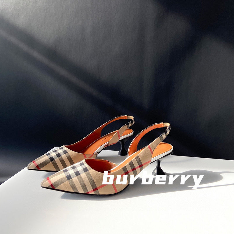 Burberry shoes Style 348 - front view, premium designer craftsmanship