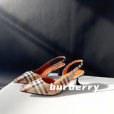 Burberry shoes Style 348 - front view, premium designer craftsmanship