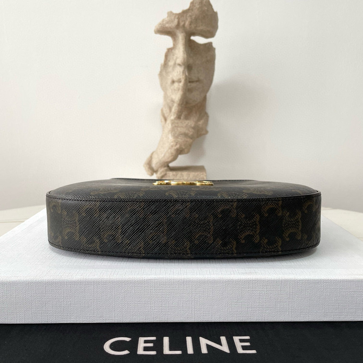 Celine Tilly Medium Bag detail shot – designer craftsmanship and quality