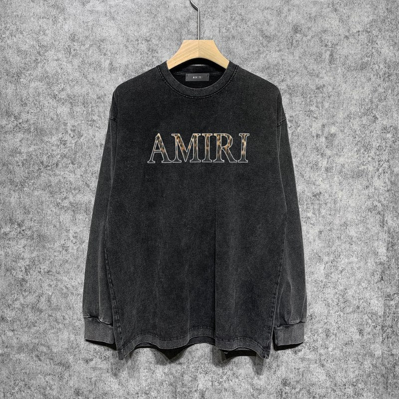 Three-quarter angle view of Amiri luxury piece style No.132