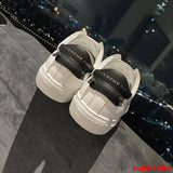 Givenchy Grey Ankle Strap Heels - Front View