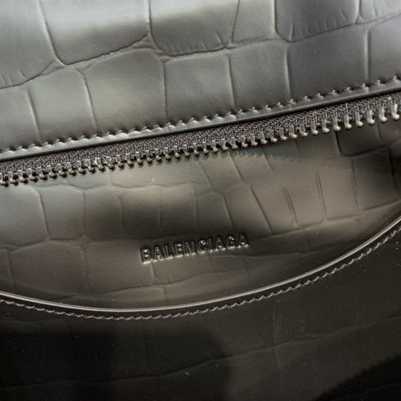 Statement Vegan Leather Handbag - Refined Silhouette | Women's Designer-Inspired Purse #682 - texture close-up (image 9) of designer-inspired handbag