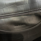 Statement Vegan Leather Handbag - Refined Silhouette | Women's Designer-Inspired Purse #682 - texture close-up (image 9) of designer-inspired handbag