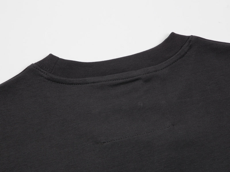 Side profile of Givenchy luxury clothing with signature branding