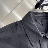 Back view of Louis Vuitton luxury clothing with contemporary cut