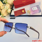 Full view of Cartier unisex sunglasses