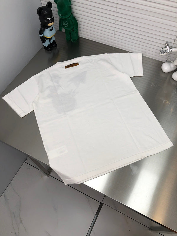 Front view of Louis Vuitton cotton t-shirt with tailored silhouette