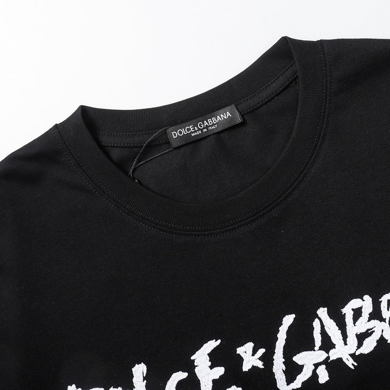 Close-up detail shot of Polo cotton polo shirt with monogram-inspired silhouette