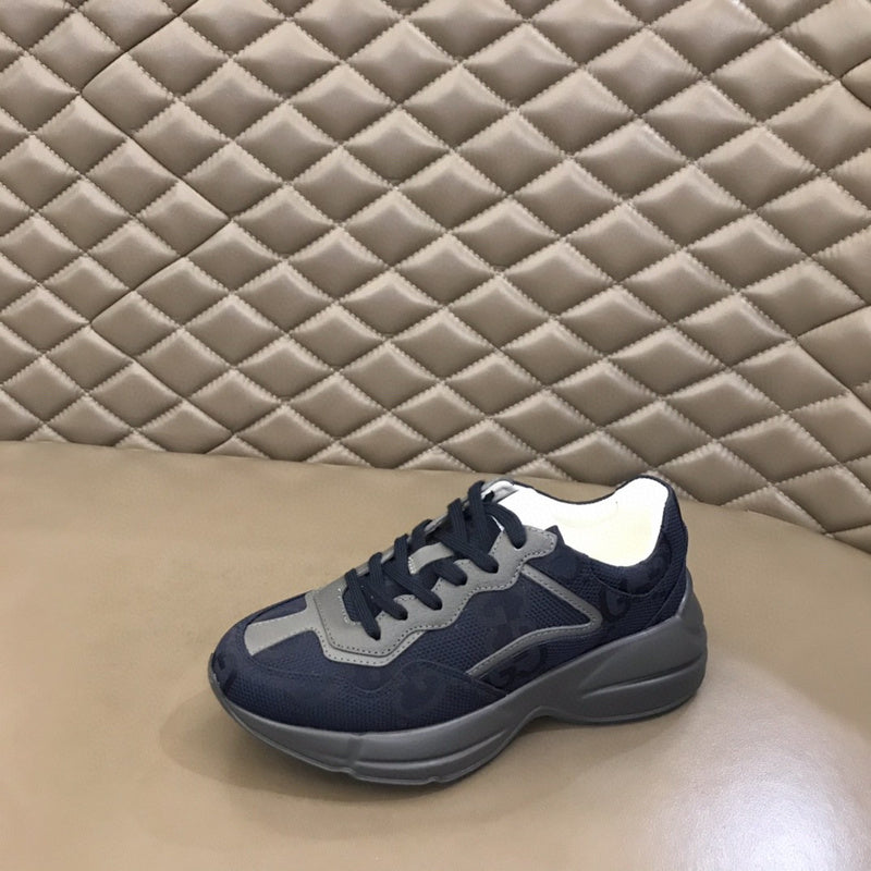 Gucci muted earth tones luxury sneakers view 6 cushioned comfort fit