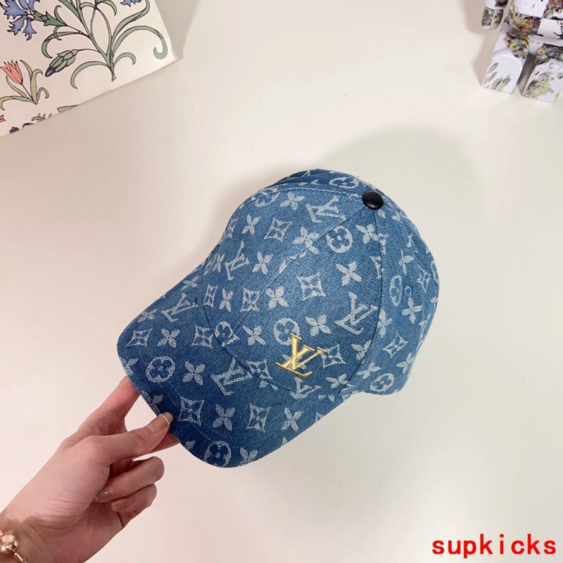 Angled view of Louis Vuitton unisex cap