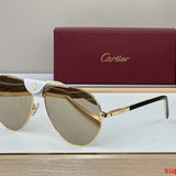Full view of Cartier unisex sunglasses