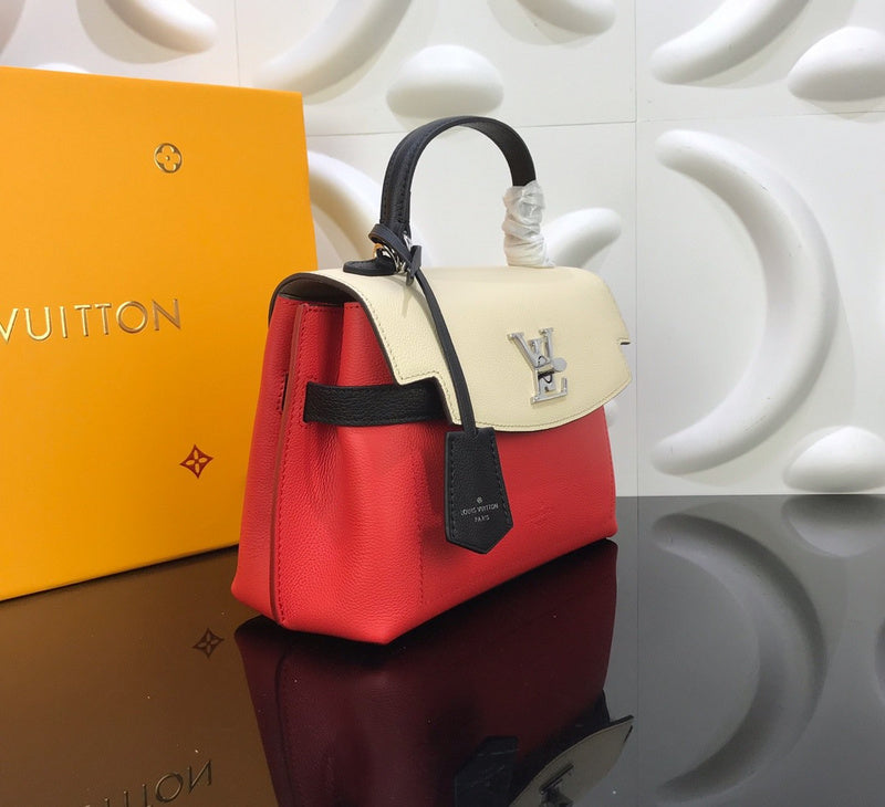 Close-up detail of polished refined women's handbag – women's statement bag
