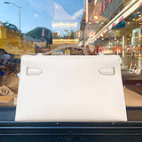 Modern bag shown from front angle