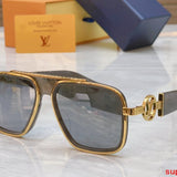 Side view of Louis Vuitton unisex sunglasses