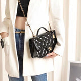 Zivas Charm Everyday Sophistication Designer Handbag (Elevated Daily Companion) – Angled View