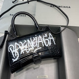 Bold Faux Leather Handbag - Modern Structured Build | Women's Designer-Inspired Purse #675 - front view (image 1) of designer-inspired handbag