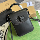Back view of elevated structured women's handbag – women's designer-style accessory