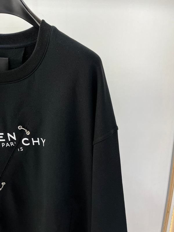 Full styled look of Givenchy luxury clothing with contemporary cut