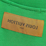 Side profile of Louis Vuitton luxury clothing with tailored silhouette