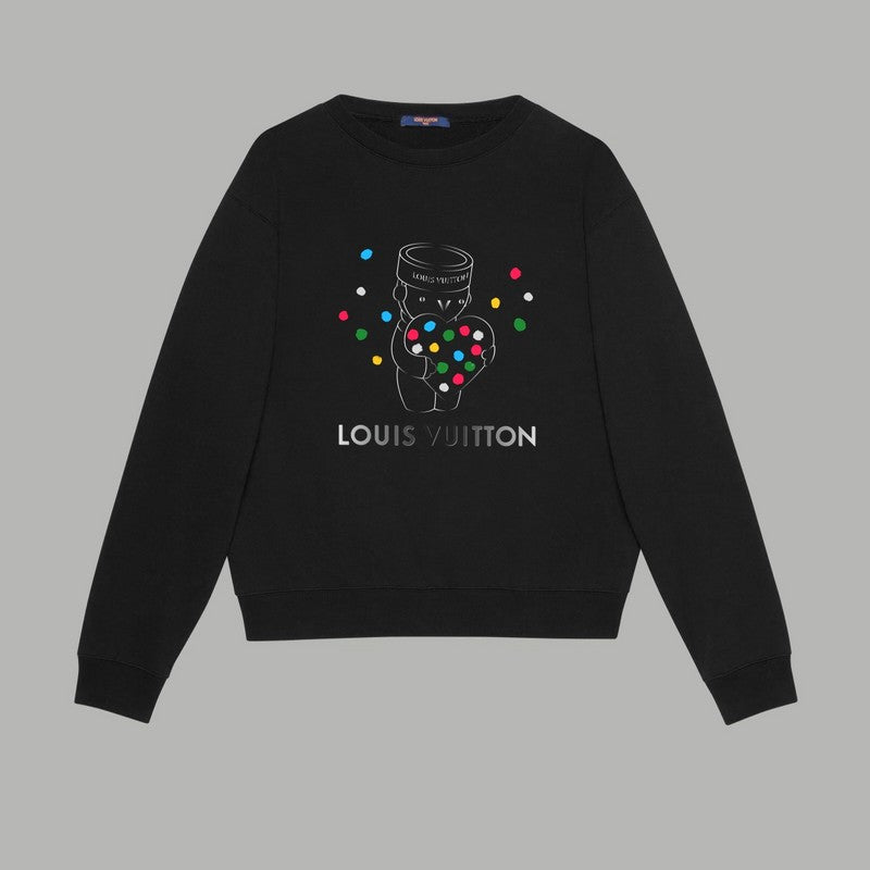Back view of Louis Vuitton luxury clothing with contemporary cut