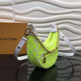 Close-up detail of statement everyday-luxe women's handbag – women's luxury handbag