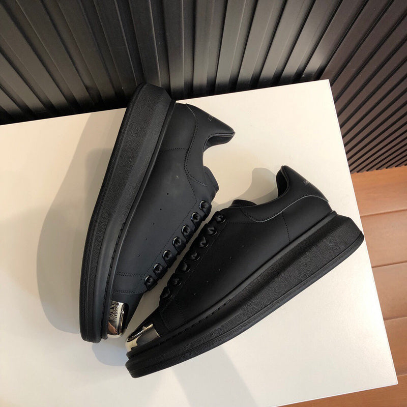 Nike tonal black luxury sneakers view 7 premium leather build