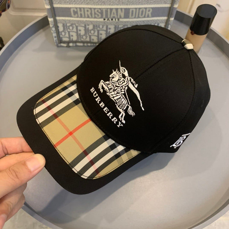 Full view of Burberry unisex cap