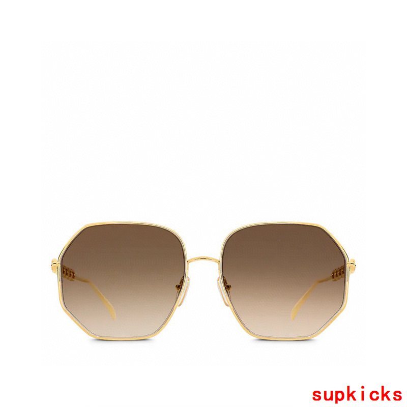 Front view of Louis Vuitton unisex sunglasses