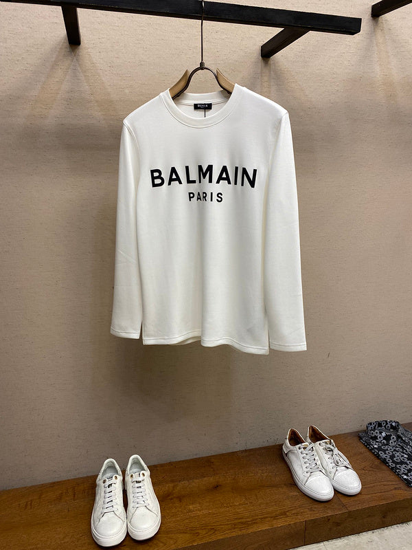Side profile view of Balmain luxury piece style No.036
