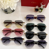 Lifestyle view of Cartier unisex sunglasses