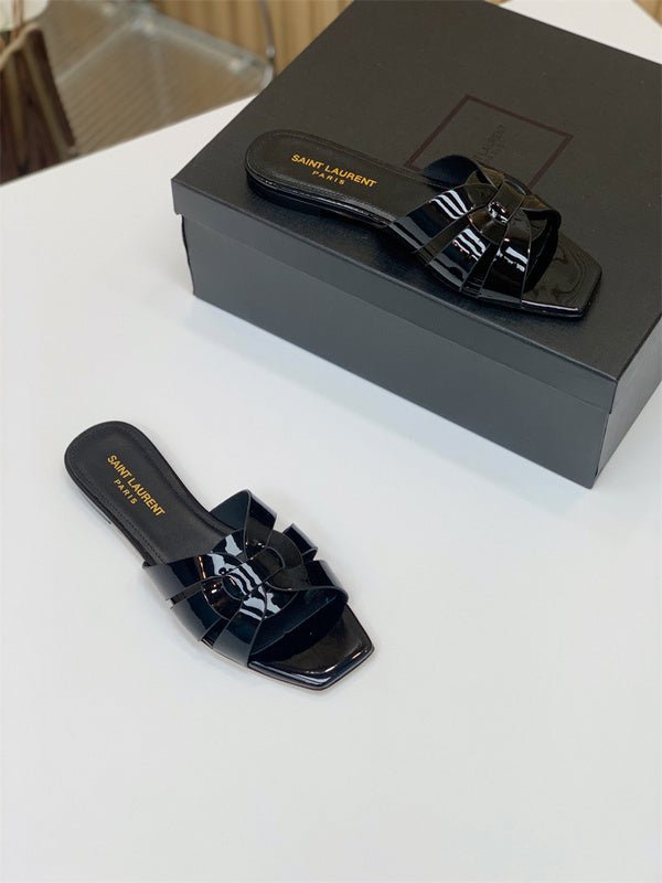Saint Laurent luxury shoes back view — premium authentic designer style