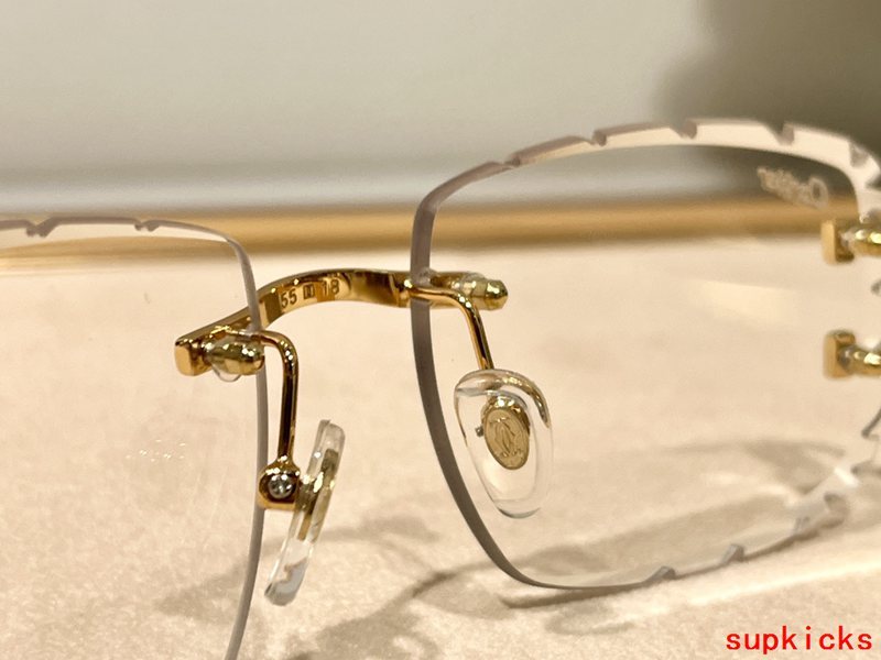 Side view of Cartier unisex sunglasses