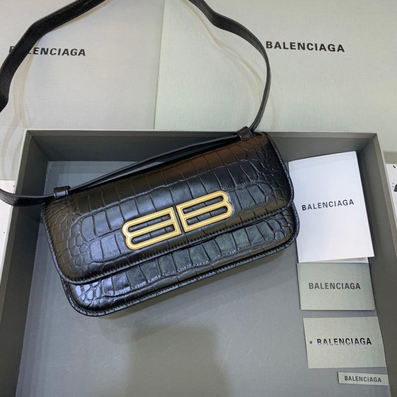 Statement Vegan Leather Handbag - Everyday Elegance | Women's Luxury Handbag #412 - front view (image 1) of designer-inspired handbag