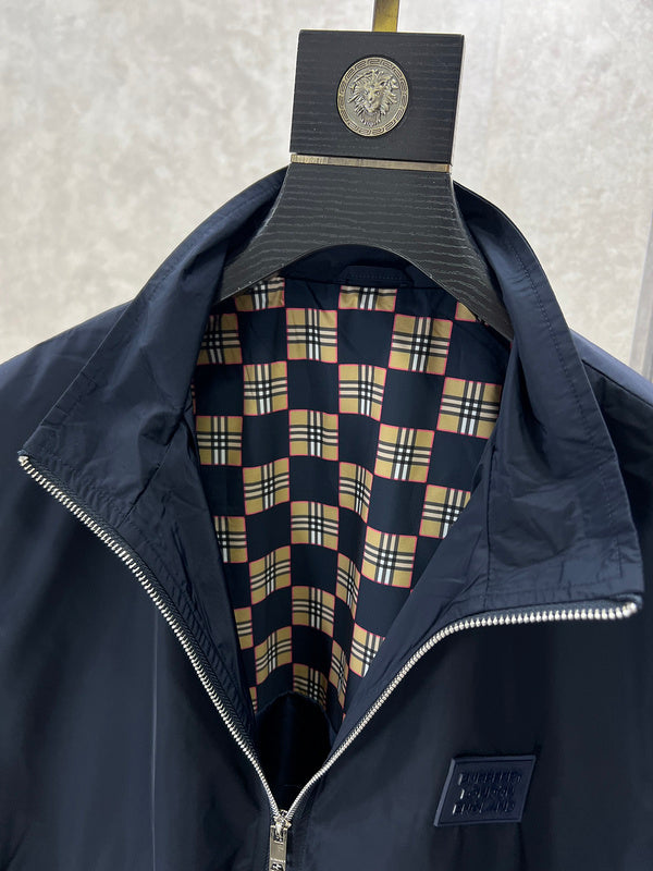 Burberry clothing close-up — premium authentic designer style