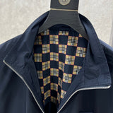 Burberry clothing close-up — premium authentic designer style
