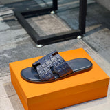 Hermes shoes Style 020 - front view, handcrafted italian detailing