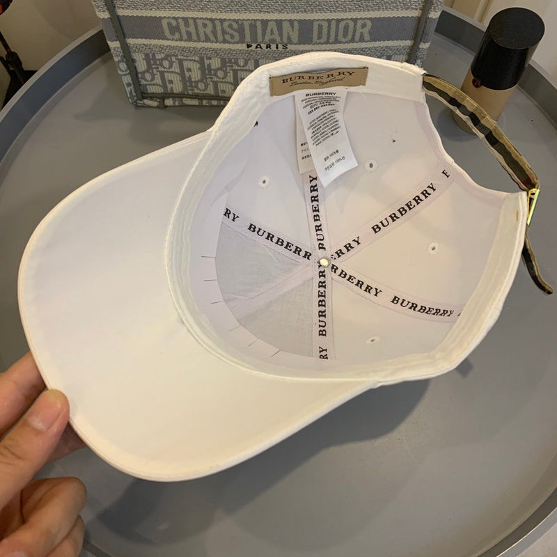 Lifestyle view of Burberry unisex cap