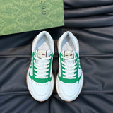 Gucci muted earth tones luxury sneakers view 9 retro runner design