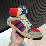 Gucci stone beige luxury sneakers view 9 chunky sole construction