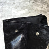 Bold Vegan Leather Handbag - Chic Everyday Appeal | Women's Fashion Handbag #775 - hardware and detail close-up (image 5) of designer-inspired handbag