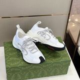 Gucci sneakers detailed view showing premium designer craftsmanship
